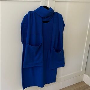 SP knit Dress and matching scarf